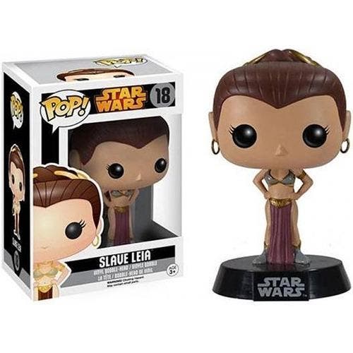 Funko Pop! Star Wars - Slave Leia #18, Collections, Jouets miniatures, Envoi