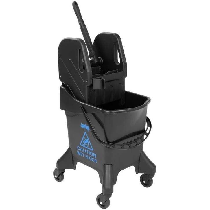 Rolemmer + Wringer | Zwart | 20L | Blauw (Kleurcodering) |, Articles professionnels, Horeca | Équipement de cuisine, Envoi
