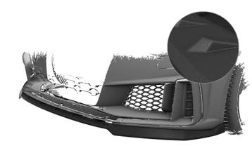 Cupspoiler voor Audi TT FV/8S S-Line / TTS FV/8S CSL739-S, Verzenden, Nieuw