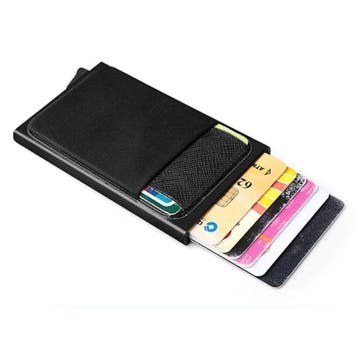Aluminium Slim Wallet - Portemonnee Portefeuille, Handtassen en Accessoires, Portemonnees, Verzenden, Nieuw