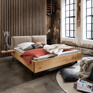 Forestales Queens Massief Houten Bed - 140 x 210, Nieuw