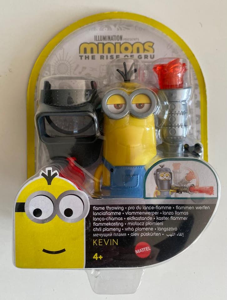 MINIONS THE RISE OF GRU FLAME THROWING KEVIN (TOYS), Collections, Cinéma & Télévision