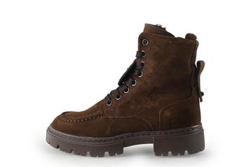 Nubikk Veterboots Meisjes in maat 30 Bruin, Verzenden, Jongen of Meisje, Nubikk, Schoenen