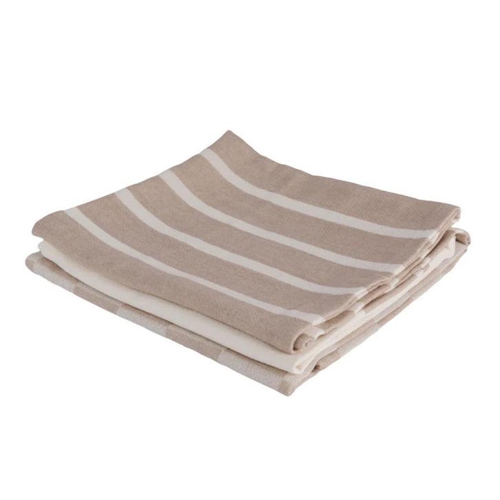 Cosy & Trendy Keukenhanddoek - Stone (3 stuks), Huis en Inrichting, Keuken | Textiel, Nieuw, Verzenden
