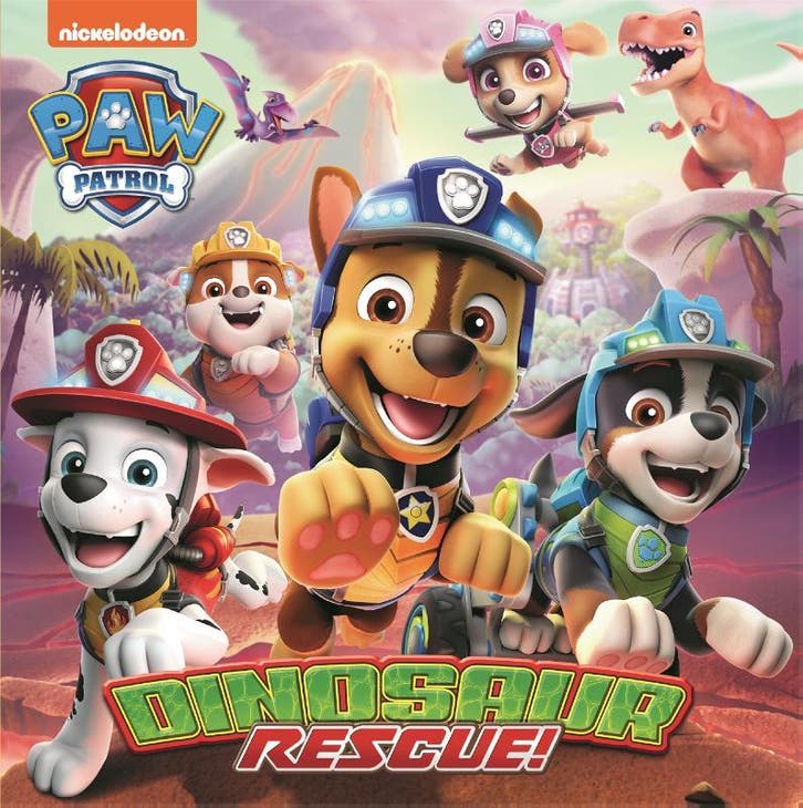 Dinosaur rescue! / Paw Patrol 9789047862048 en en, Boeken, Kinderboeken | Baby's en Peuters, Gelezen, Verzenden
