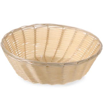Broodmand | Kunststof | Beige | Ø200x65(h)mm HENDI, Zakelijke goederen, Verzenden, Nieuw in verpakking
