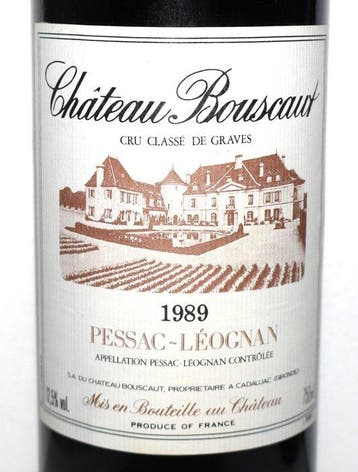 1989 Château Bouscaut - Pessac-Léognan Grand Cru Classé - 3, Collections