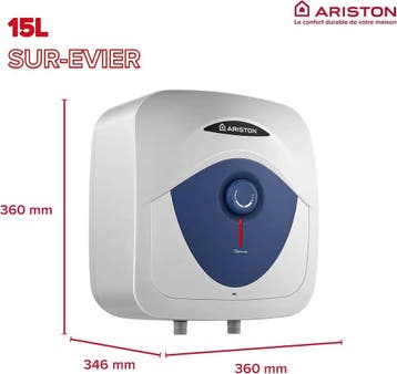 Ariston Blu Evo RS elektrische boiler 15 l bovenbouw 2000W, Ophalen of Verzenden, Nieuw