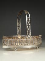 Bruckmann & Sohne - Taartstandaard - .800 zilver, Antiek en Kunst