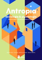 Antropia 4 Sociologie en psychologie MWW Leerwerkboek (incl., Boeken, Verzenden, Gelezen, Jo Kinget