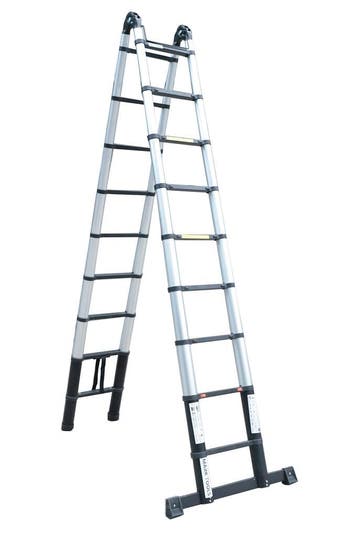 MARK TOOLS Telescopische Vouwladder ALLE MATEN + Gratis TAS, Doe-het-zelf en Bouw, Verzenden, Nieuw, Ladder, Opvouwbaar of Inschuifbaar