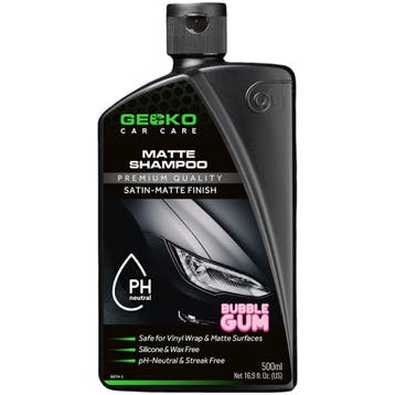 Gecko Matte Shampoo 500ml voor Matte Lak & Wrap, Verzenden