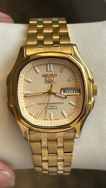 Seiko - Seiko 5 Automatic Day-Date - Zonder minimumprijs -