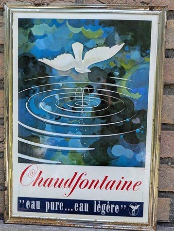 Eau Chaudfontaine/ OTP - Panneau - Aluminium