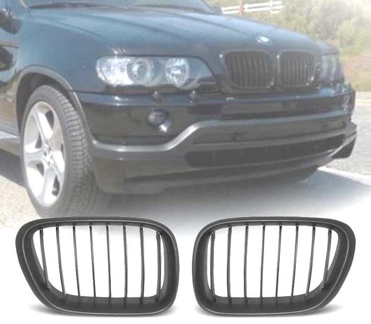 CALANDRES BMW X5 E53 99-03 NOIR, Auto-onderdelen, Carrosserie, Verzenden