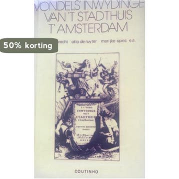 Vondels inwydinge van t stadhuis t amsterdam 9789062835843, Verzenden, Saskia Albrecht e.a.