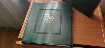Isle of Man 1982/1996 - Collectie op Marini-vellen in een, Postzegels en Munten, Gestempeld