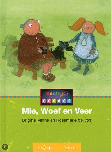 Mie, Woef en Veer / Maantjes / 9 b-1 9789027660367, Verzenden, Gelezen, Brigitte Minne