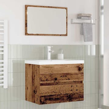 vidaXL Badkamermeubel Set 3 st Oud Hout 60 x 38,5 x 45 cm, Verzenden, Nieuw
