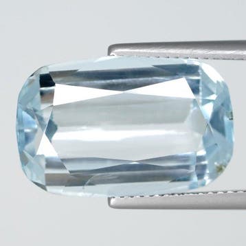 1 pcs Blauw Aquamarijn - 12.35 ct - International, Handtassen en Accessoires, Edelstenen, Nieuw