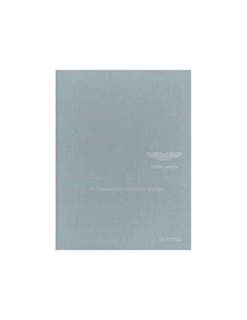 2008 ASTON MARTIN V8 VANTAGE HARDCOVER BROCHURE ENGELS, Nieuw