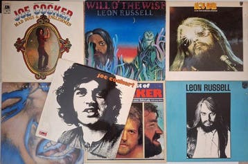 Leon Russell and Joe Cocker - Collection of seven beautiful