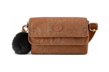 Kipling Handtas Bruin, Verzenden, Zo goed als nieuw, Bruin
