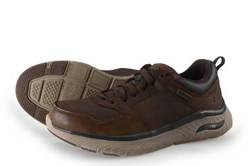 Skechers Sneakers in maat 40 Cognac, Kleding | Heren, Schoenen, Overige kleuren, Verzenden, Zo goed als nieuw, Skechers