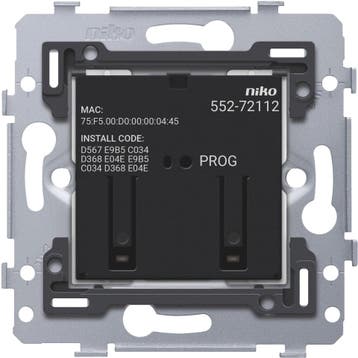 Niko Home Control Interrupteur Intelligent Zigbee Double 10A, Verzenden, Nieuw