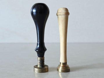 Antyczny Tok Piecztny - Stempel do Laku - Monogramy ze
