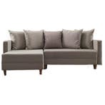 Evila Originals Aydam Slaapbank Chaise Lounge Links Crème -, Verzenden