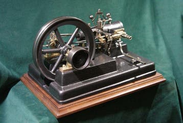 Stoommachine - Gietijzer, Messing - 1960-1970 - Stoommachine