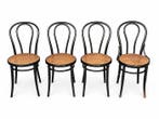 ligna - stile thonet - Stoel (4) - Hout, Vienna-stro -