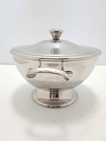 Alessi - Tureen - Soup Tureen 300 cl - Lid tray - Stainless
