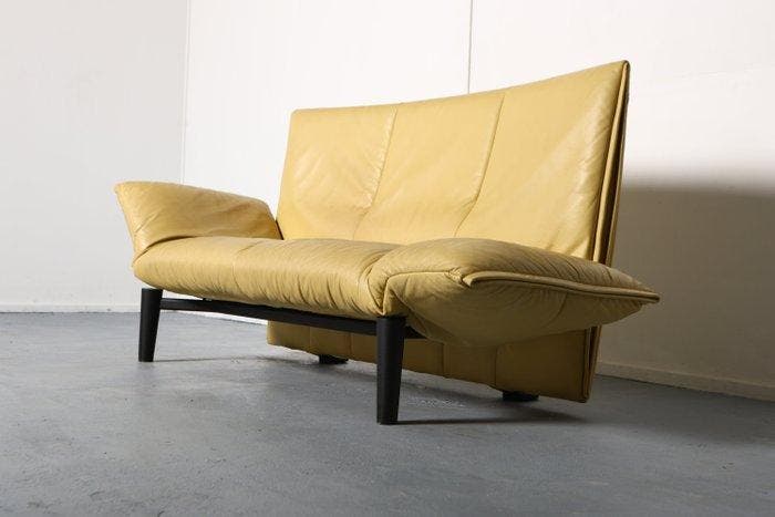 de Sede - Sofa - DS121 - Leder, Metaal, Antiquités & Art, Antiquités | Meubles | Chaises & Canapés