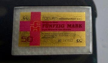 Duitsland. Gold Banknotes (10+ 5 Mark ) ND, 50+10 Mark , 2 x, Postzegels en Munten