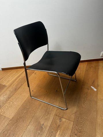 David Rowland - Chaise empilable (5) - 40/4 - Acier