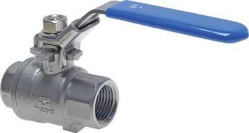 Robinet à boisseau spherique G3 2 voies Acier inoxydable, Verzenden