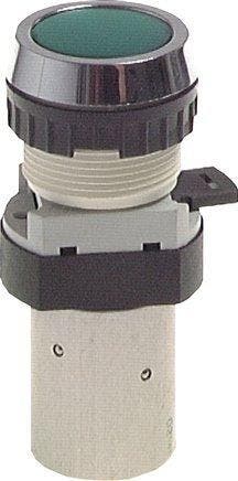 5/2 M5 Valve à bouton poussoir rouge 0-12bar/0-168psi 30.5mm, Verzenden