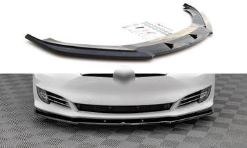 Front Splitter V.1 voor Tesla Model S Facelift, Ophalen of Verzenden