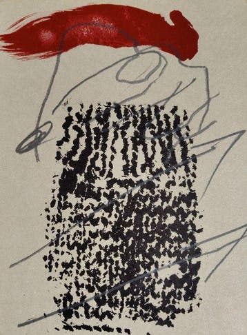 Antoni Tapies (1923-2012) - Composition