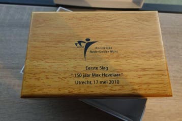 Pays-Bas. 5 Euro 2010 Max Havelaar Eerste slag Proof