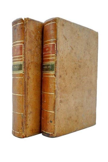 Jean Jacques Rousseau - Œuvres diverses de J. J. Rousseau :