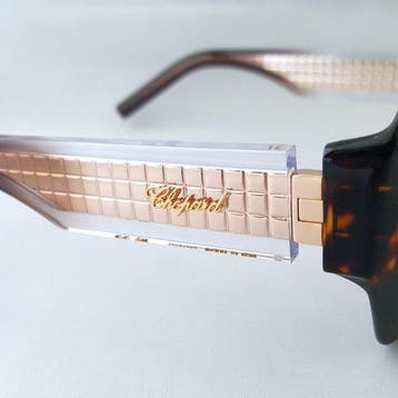 Chopard - Gold - ICE CUBE - Bio Nylon - New - Lunettes de, Nieuw
