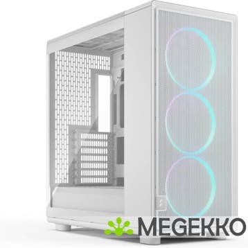 Fractal Design Epoch XL White TG RGB Clear tint, Verzenden