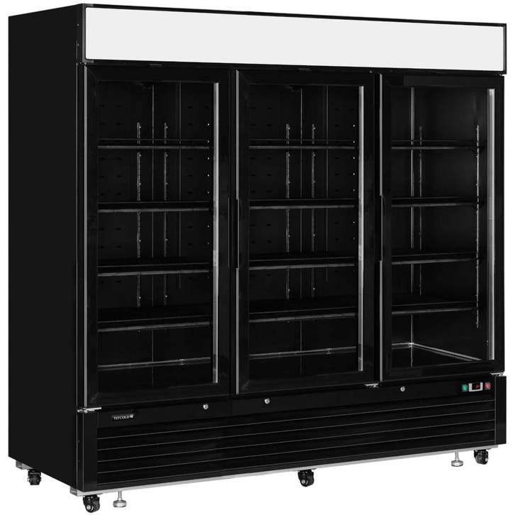 Koelkast | SERIE LG-B | 2050L | Zwart | +1°C/+8°C |, Zakelijke goederen, Horeca | Keukenapparatuur, Nieuw in verpakking, Verzenden