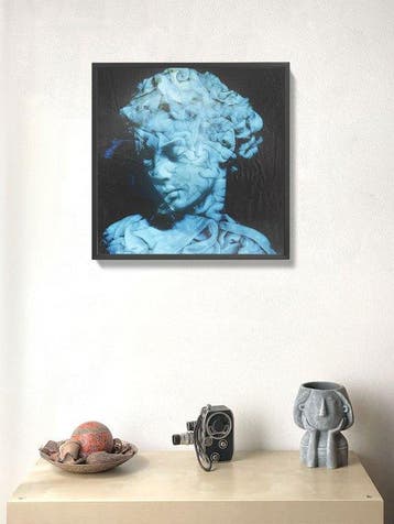 Dario Moschetta - Upcoming signals 41 - Mixed Media Painting