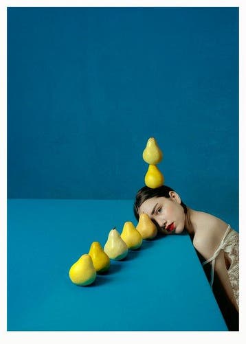 Elena Paraskeva - A Balancing Act (Baryta Silk)- XL