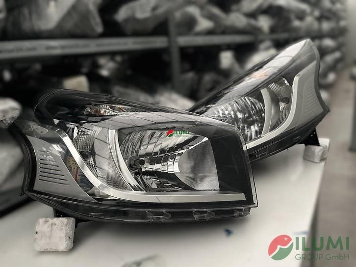 RENAULT TRAFIC 3 H7 PHARE AVANT DROIT+GAUCHE, Auto-onderdelen, Verlichting, Gebruikt, Renault, Verzenden