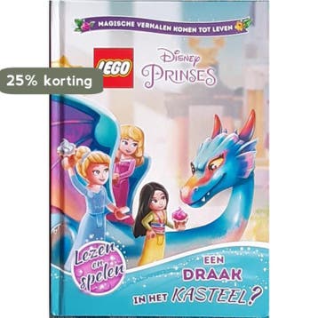 Een draak in het kasteel- Lego Disney Prinses 9789030504825, Verzenden, Gelezen, LEGO